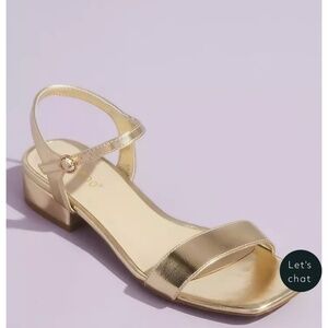 David’s Bridal Sandals - New never worn